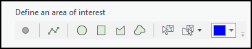 Define an area of interest tools