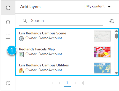 Add layers tab user interface