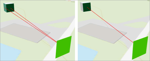 Image showing viewing angles of observer
