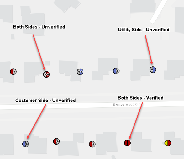 Overview of verification labels in the Lead Service Line Inventory solution