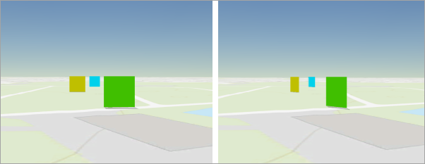 Image showing comparison between viewing angles