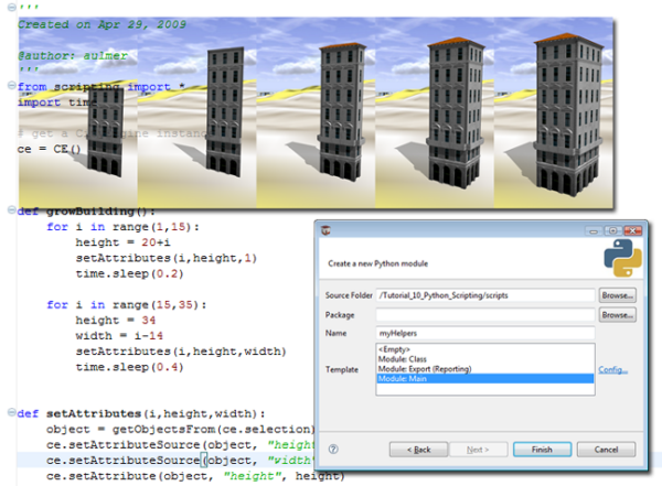 Tutorial 10 Python Scripting Arcgis Cityengine Resources Documentation