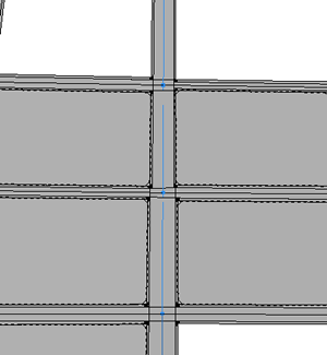 Street widths incremented by 10