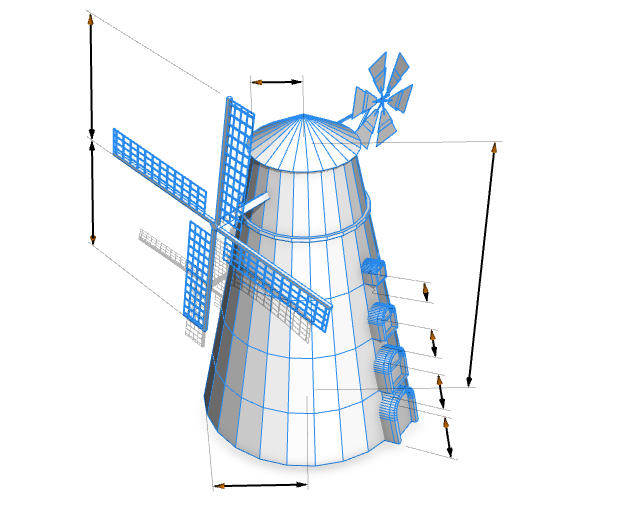 Windmill handles