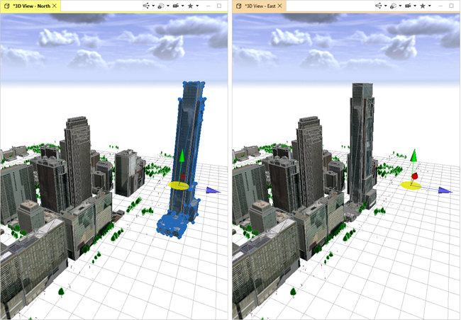 Duplicate objects moving in scenarios