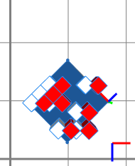 Translate a shape along the object x-axis