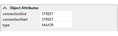 Street shape attributes