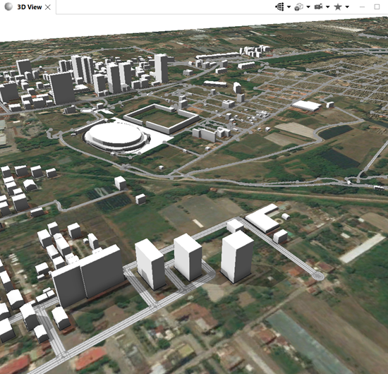 Simple generic models generated on OSM data