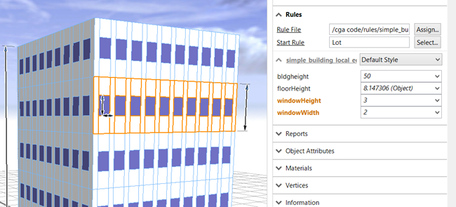 Higher level selection from selected window