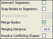 Merge node settings