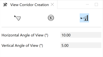 View corridor tool options