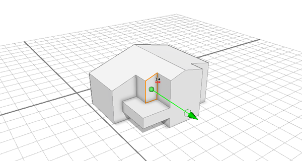 Create and drag out a new polygon