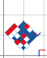 Translate a shape along the world x-axis