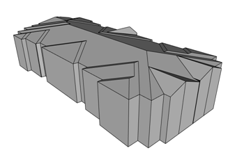 Building with consistent face normals