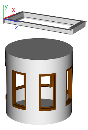 Create curved windows