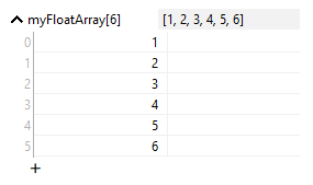 Array attributes