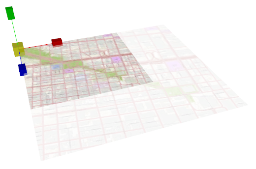 Scaling a map layer