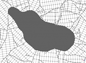 Street growth with obstaclemap