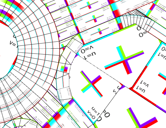 Generated UV coordinates