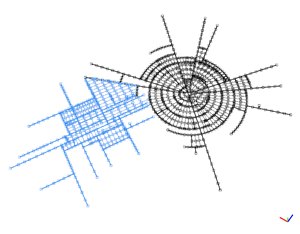 First growth with raster image