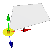 Move tool with single vertex