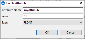 Create Attribute dialog box