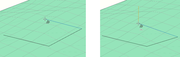 Nonplanar and planar drawings