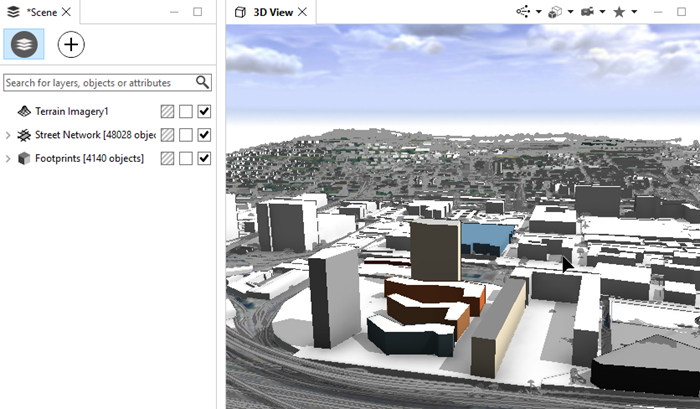 Get map data downloaded in a scene