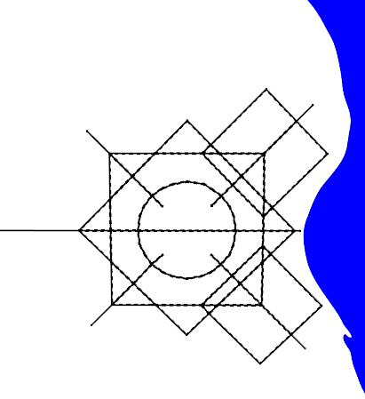 Imported DXF in Viewport