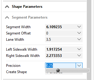 .25 precision parameter