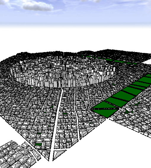 Vegetation models added to Sesame City