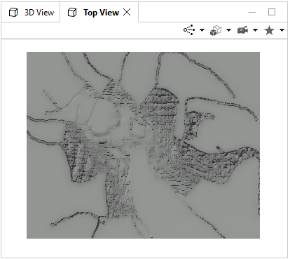 Gray scale delta map result