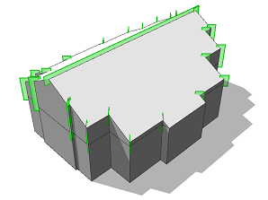 Ridge after component split