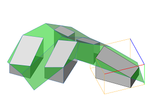 Flat top extrusion with -10 distance