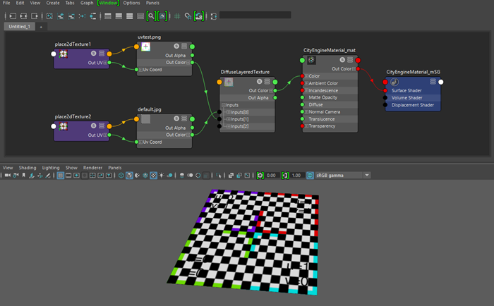 Multiple textures in Autodesk Maya