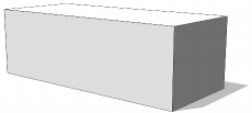 Extruded mass model