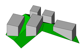 Mass volumes aligned to world axis