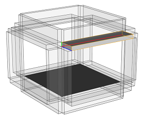 Mass model face edge split