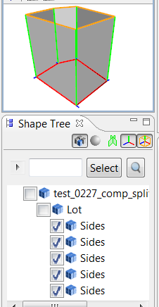 Operator with five new shapes