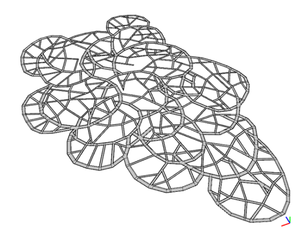 Organic circle pattern