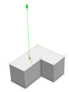 Edge before moving orthogonal faces