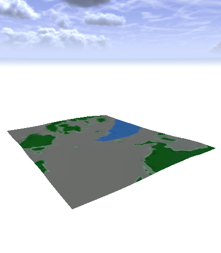 Terrain elevation in Viewport