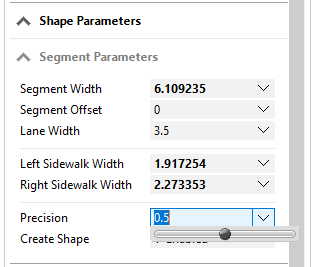 .5 precision parameter