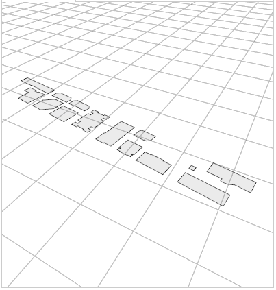 Imported shapefile data