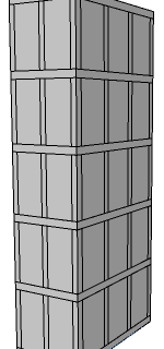 Subdivided mass model