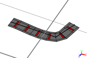 UV split on street with unitSpace applied