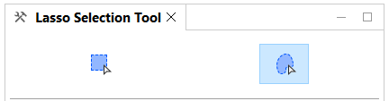 Lasso Selection tool options