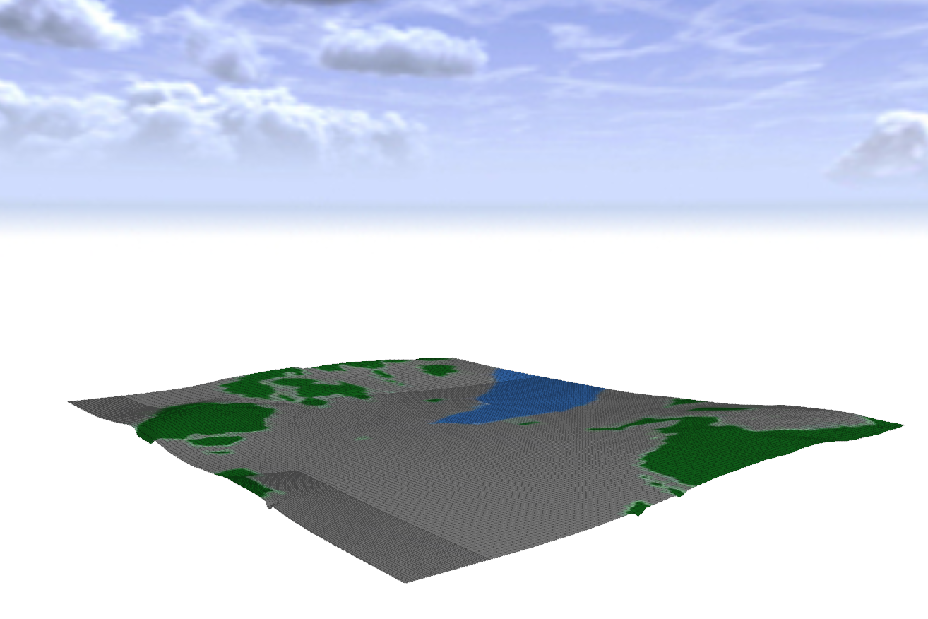 Terrain elevation in Viewport