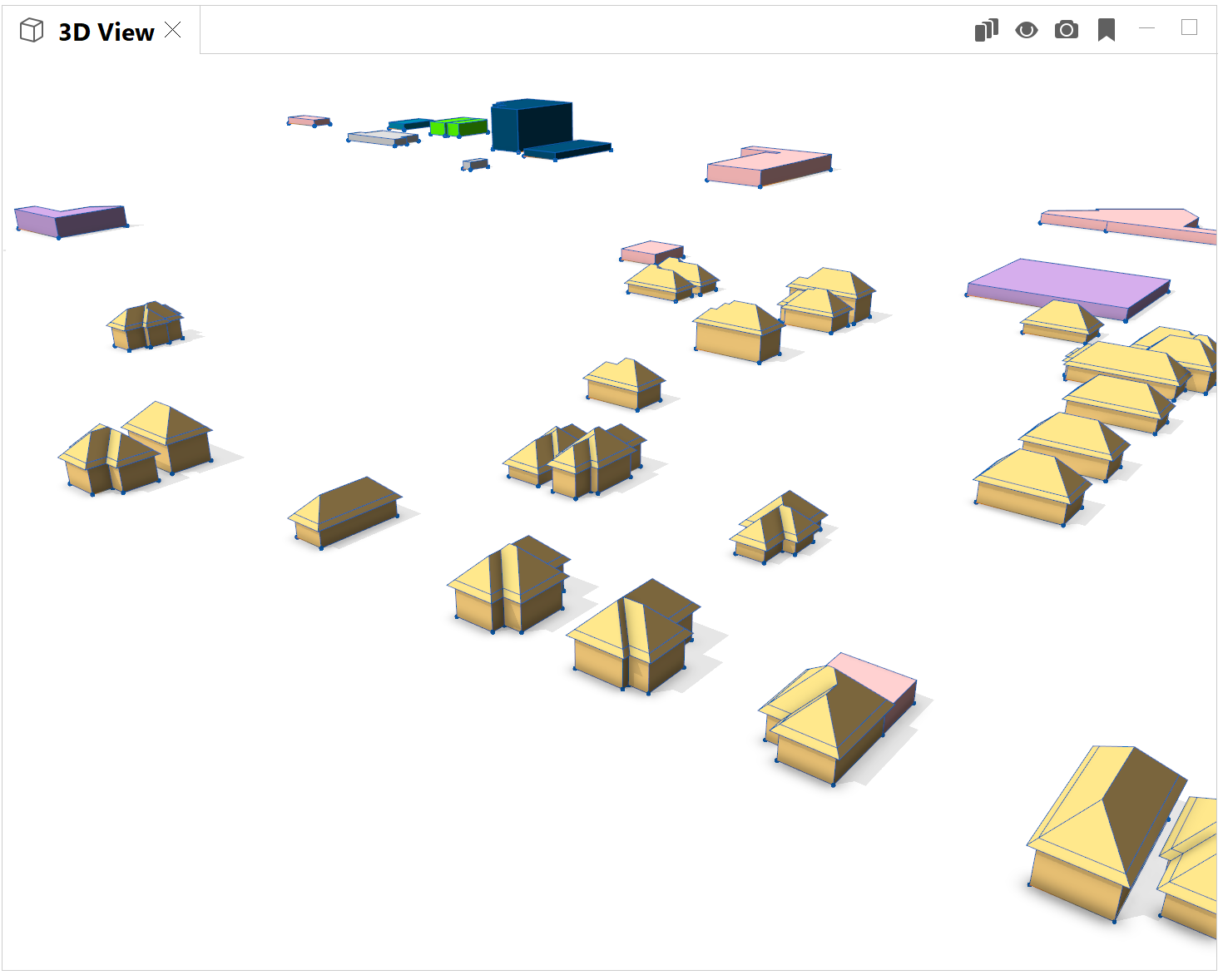 Models generated from shapes