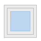 Selected inner offset shape